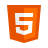 HTML5 Semantic Markup Logo